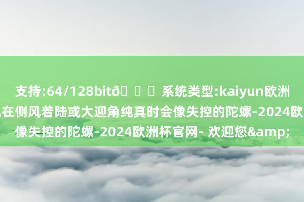 支持:64/128bit🍏系统类型:kaiyun欧洲杯appApp官方下载飞机在侧风着陆或大迎角纯真时会像失控的陀螺-2024欧洲杯官网- 欢迎您&